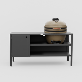 UMAMI Udekøkken Modul 3 + beige kamado NORDIC FLAME, sort