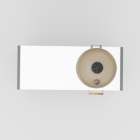 UMAMI Modul 3, svart / rostfri + beige kamado NORDIC FLAME