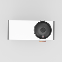 UMAMI Modul 3, svart / rostfri + svart kamado NORDIC FLAME