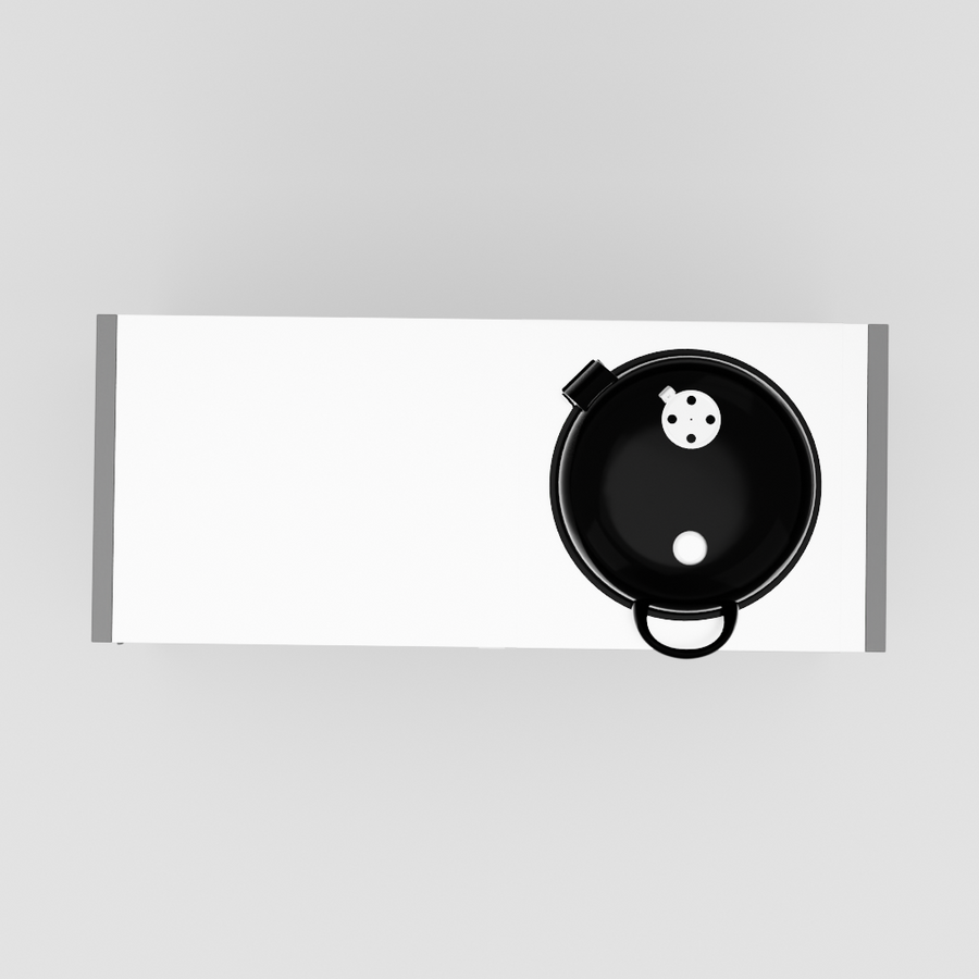 UMAMI modul 3, svart / rostfri + svart klotgrill NORDIC FLAME