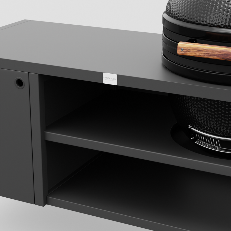 UMAMI Modul 3, svart + svart kamado NORDIC FLAME