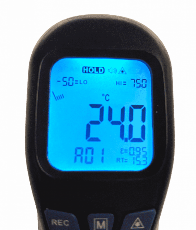 Omberg infrarød termometer
