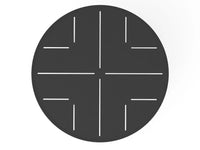 Koriander spisebord rundt